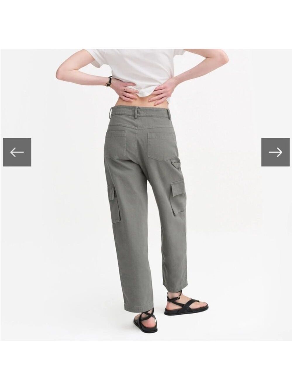 MATE The Label Organic Cotton Canvas Cargo Pant